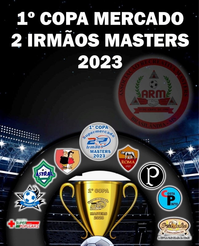 <strong>Prefeitura de Brasilândia apoia a 1ª Copa Mercado 2 Irmãos Masters 2023</strong>