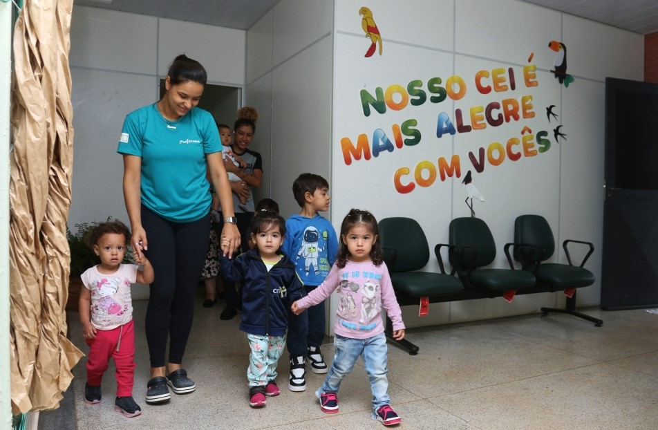 Centro Infantil do Detran inicia atividades de 2023 com acolhida especial para as crianças em MS