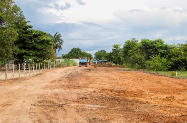 Prefeitura inicia pavimentação no contorno da Segunda Lagoa