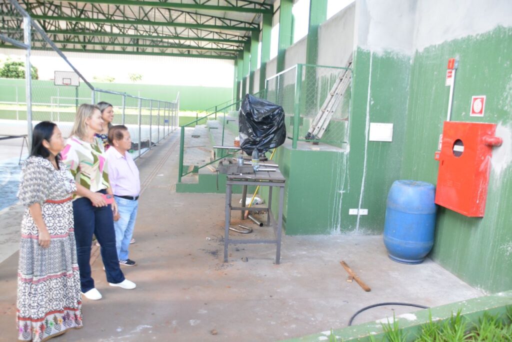 Prefeitura de Bataguassu executa obra de reforma e projeto contra incêndio e pânico na Escola Municipal “Marechal Rondon”
