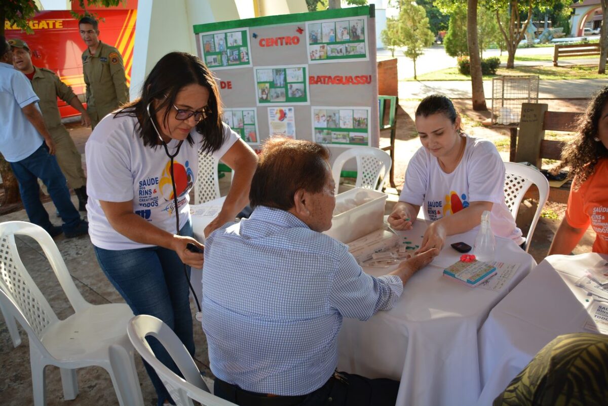 Prefeitura realiza atividades alusivas ao 'Dia Mundial do Rim' em Bataguassu