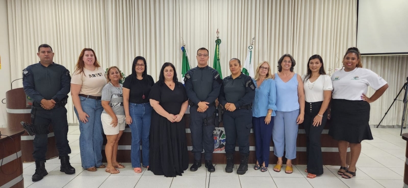 <strong>Assistência Social de Brasilândia participa de evento voltado à proteção da mulher</strong>