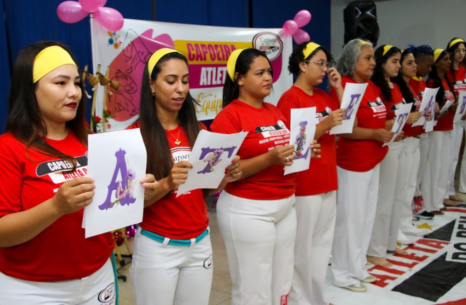 Confira como foi o Aulão de Capoeira em alusão ao Dia Internacional da Mulher