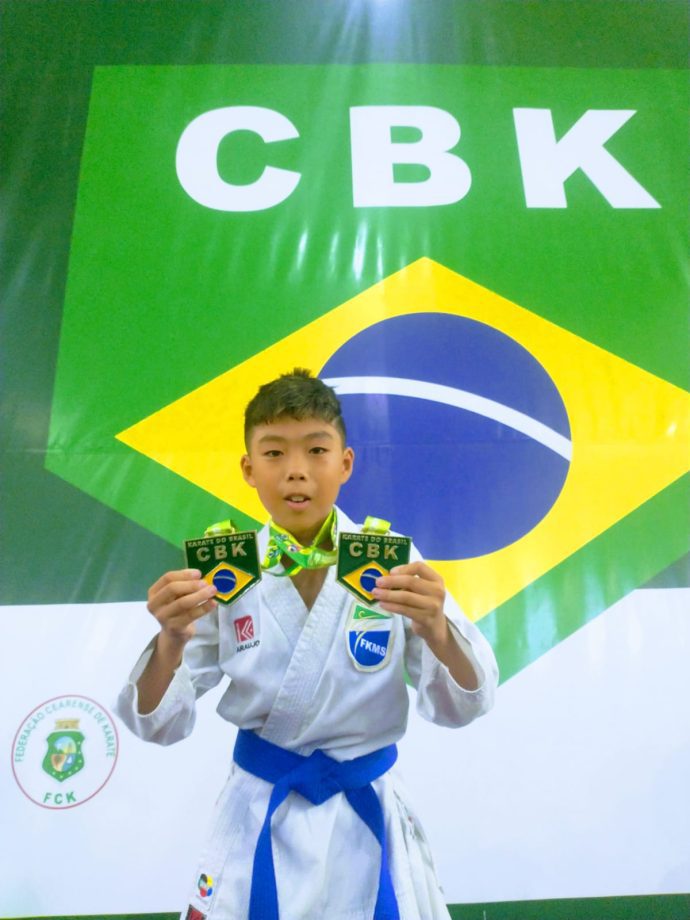 Com apoio da SEJUVEL, Thomaz Ryu Kobayashi vence seletivas e fará parte da delegação brasileira no Sul-americano de karatê