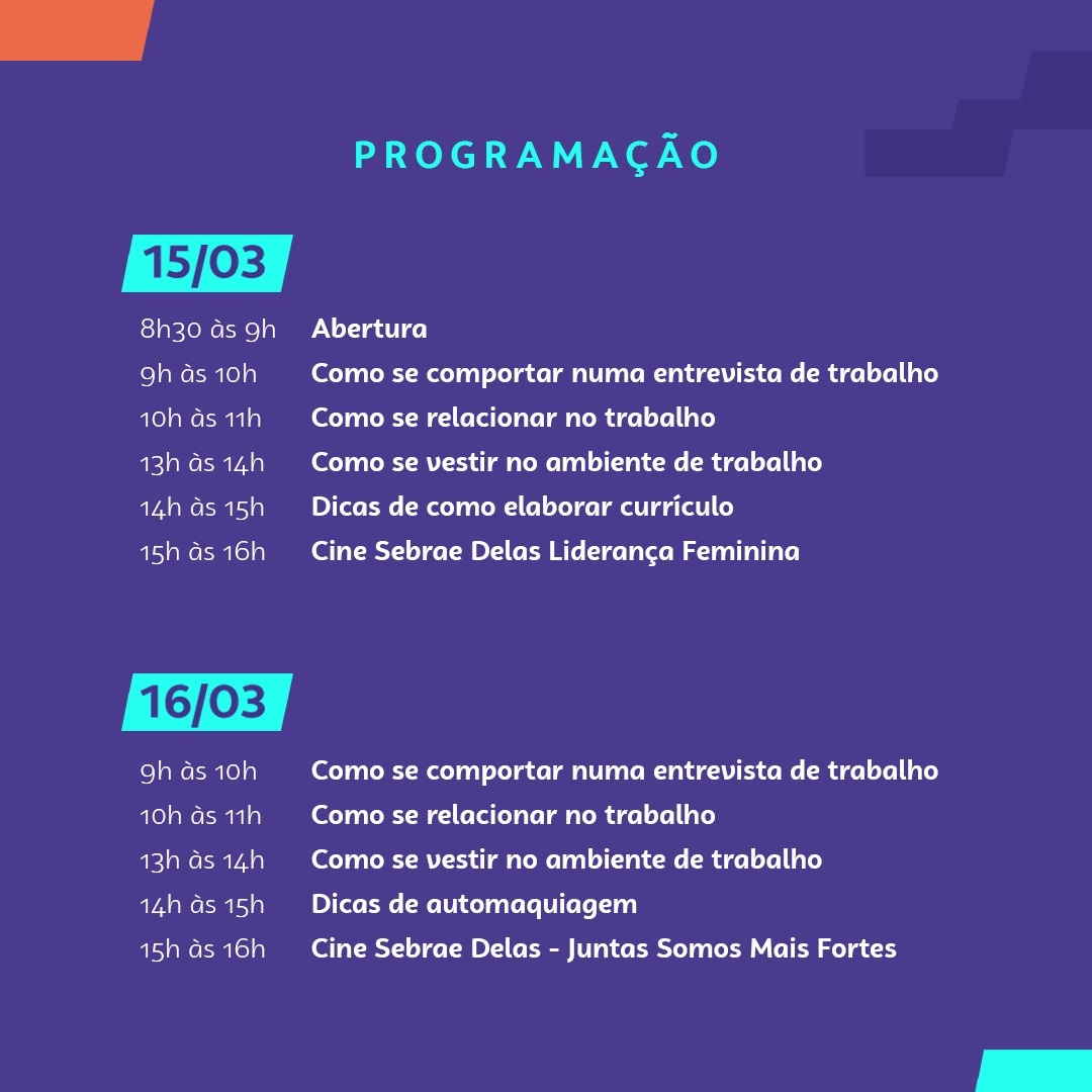 Emprega Mulher: evento gratuito na Capital apoia inserção de mulheres no mercado de trabalho