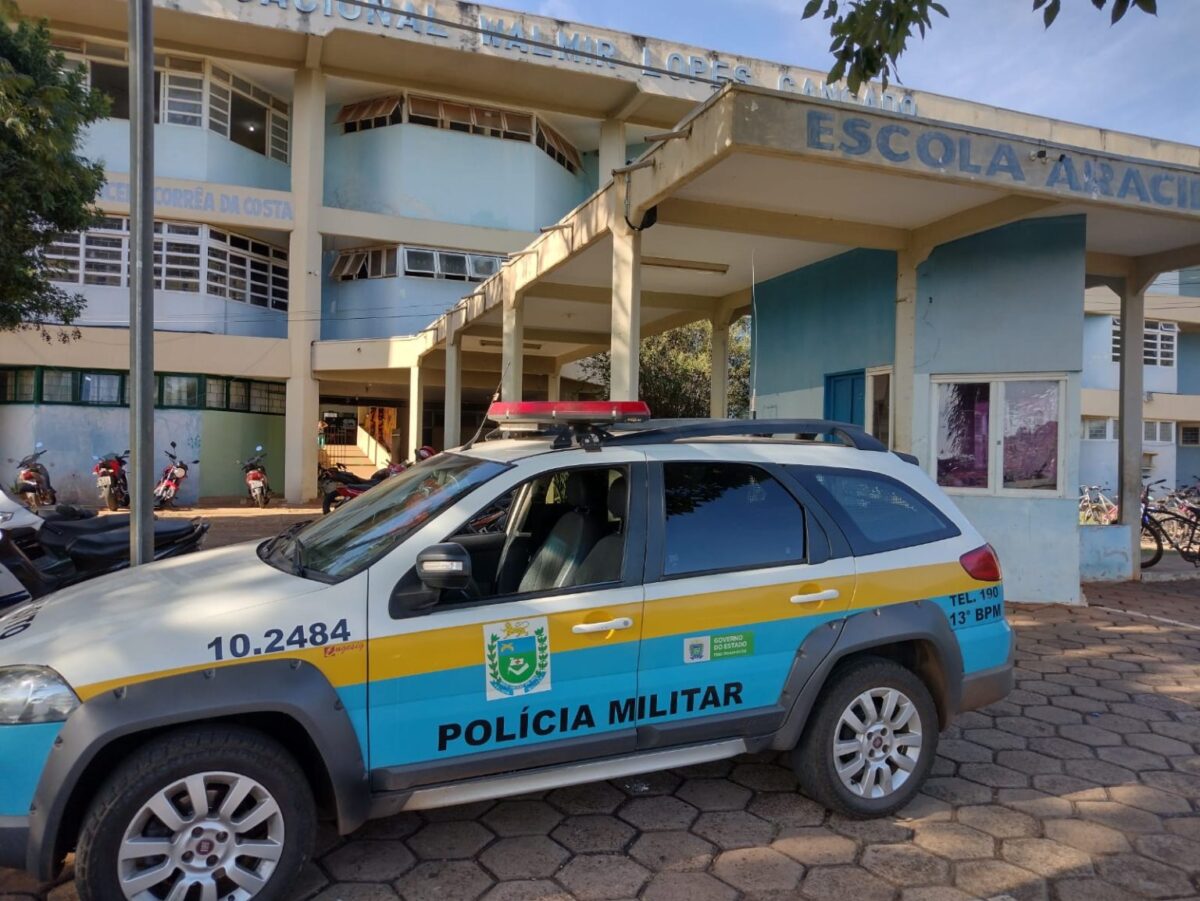 Polícia Militar intensifica policiamento em escolas de Paranaíba