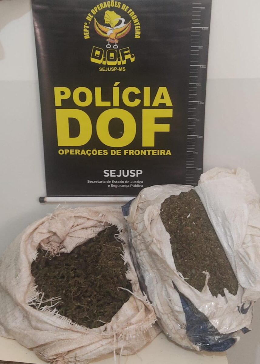 Durante feriado de Páscoa DOF prende quatro pessoas por tráfico de drogas e recupera dois veículos