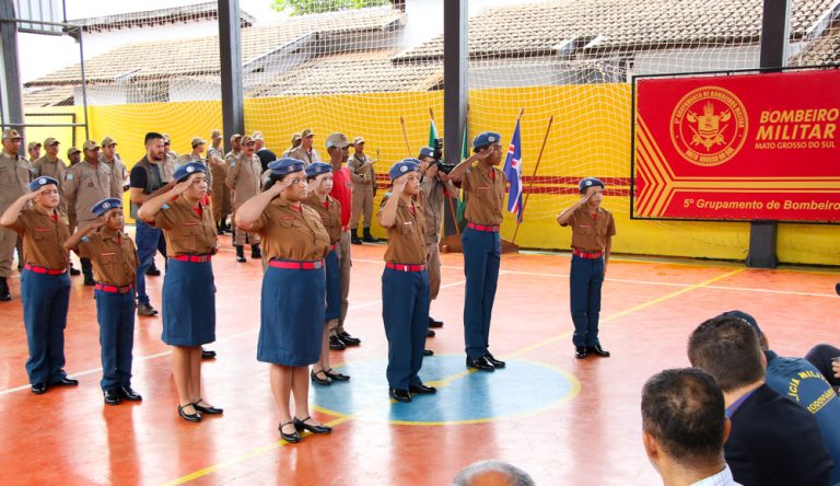 Secretários municipais prestigiam solenidade de aniversário do 5º Grupamento de Bombeiros de Três Lagoas