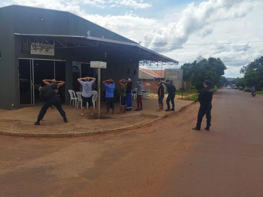 Em Ribas, Polícia Militar realiza mega operação saturação