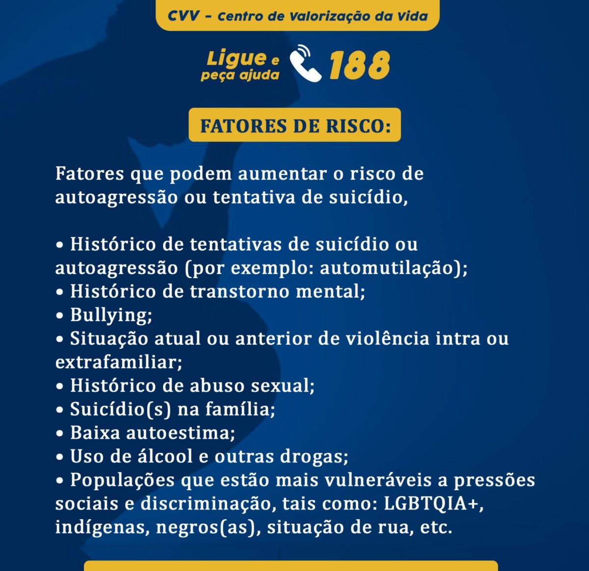 Menos tabu e mais informação e atenção são apontados como mecanismos para prevenir o suicídio