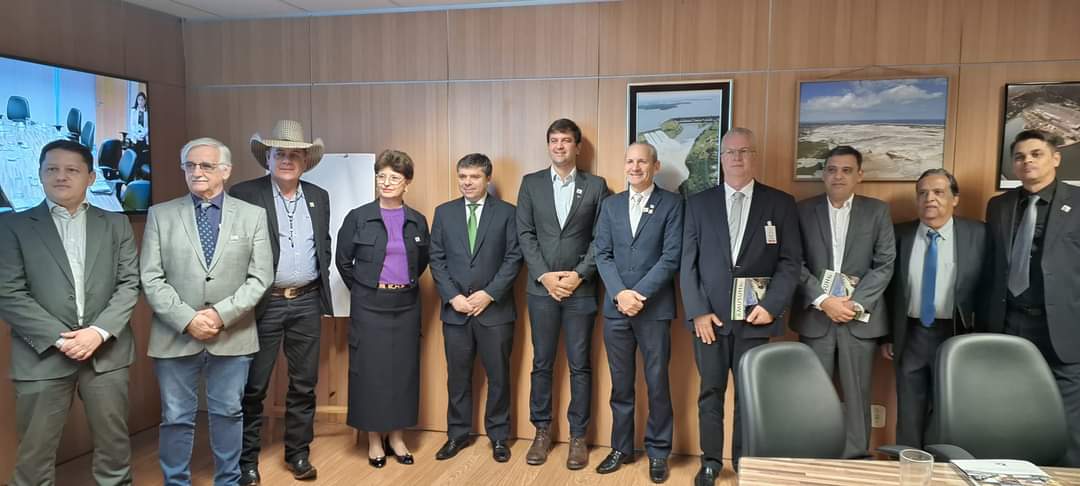 Ângelo Guerreiro participa de reuniões em Brasília e busca recursos hídricos para Três Lagoas