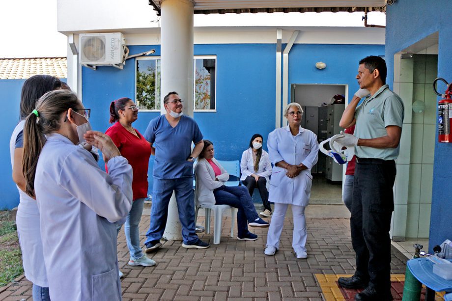 Profissionais do UPA passaram por treinamento de atendimento politraumatizado em Parada Cardiorrespiratória (PCR)