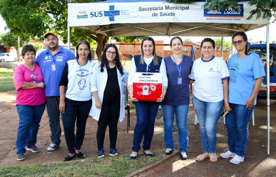 Saúde vai às ruas contra a Influenza e aumenta em cerca de 20% cobertura vacinal