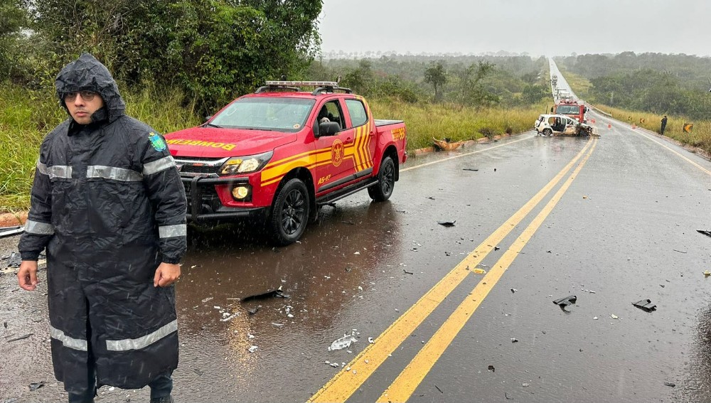 Acidente mata duas pessoas e deixa uma ferida na MS-395 em Bataguassu