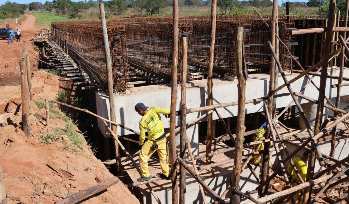 Obras seguem avançando na MS-347, no trecho de Dois Irmãos a Nioaque