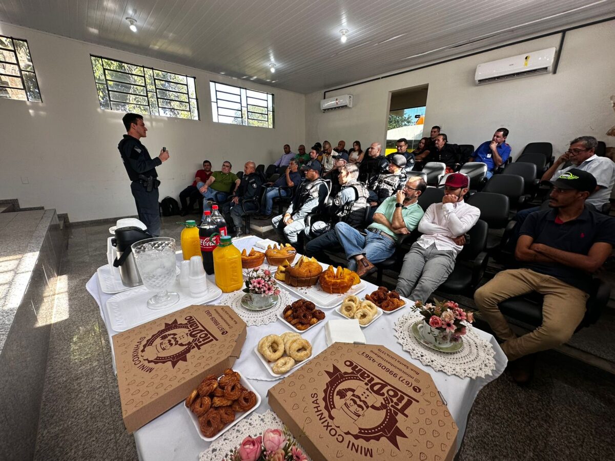 8° Batalhão de Polícia Militar realiza “café com a Imprensa” do Vale do Ivinhema