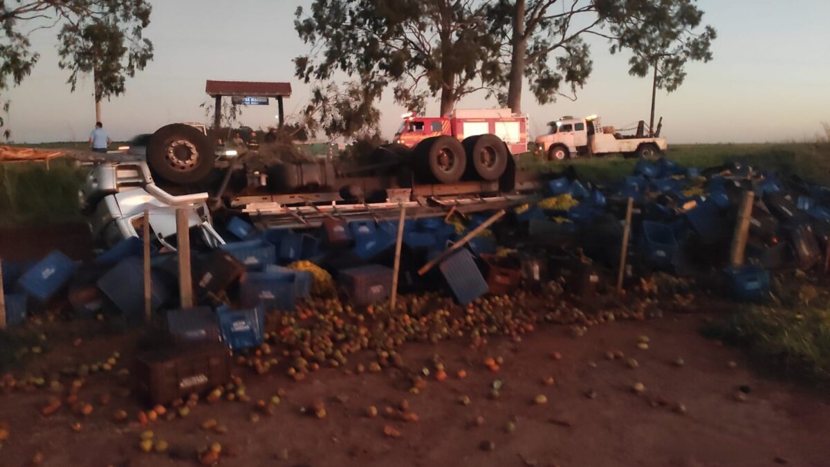 Caminhão capota entre Bataguassu e Anaurilândia e motorista morre na hora