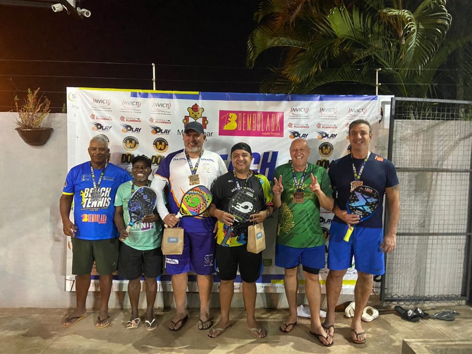 Três Lagoas fecha 3ª etapa do Circuito Estadual de Beach Tennis entre os três melhores do Estado