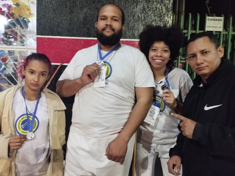 Grupo de Capoeira de Brasilândia é destaque em campeonato no estado de SP