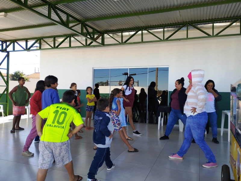 Crianças participam de atividades sobre preservação do meio ambiente em Brasilândia
