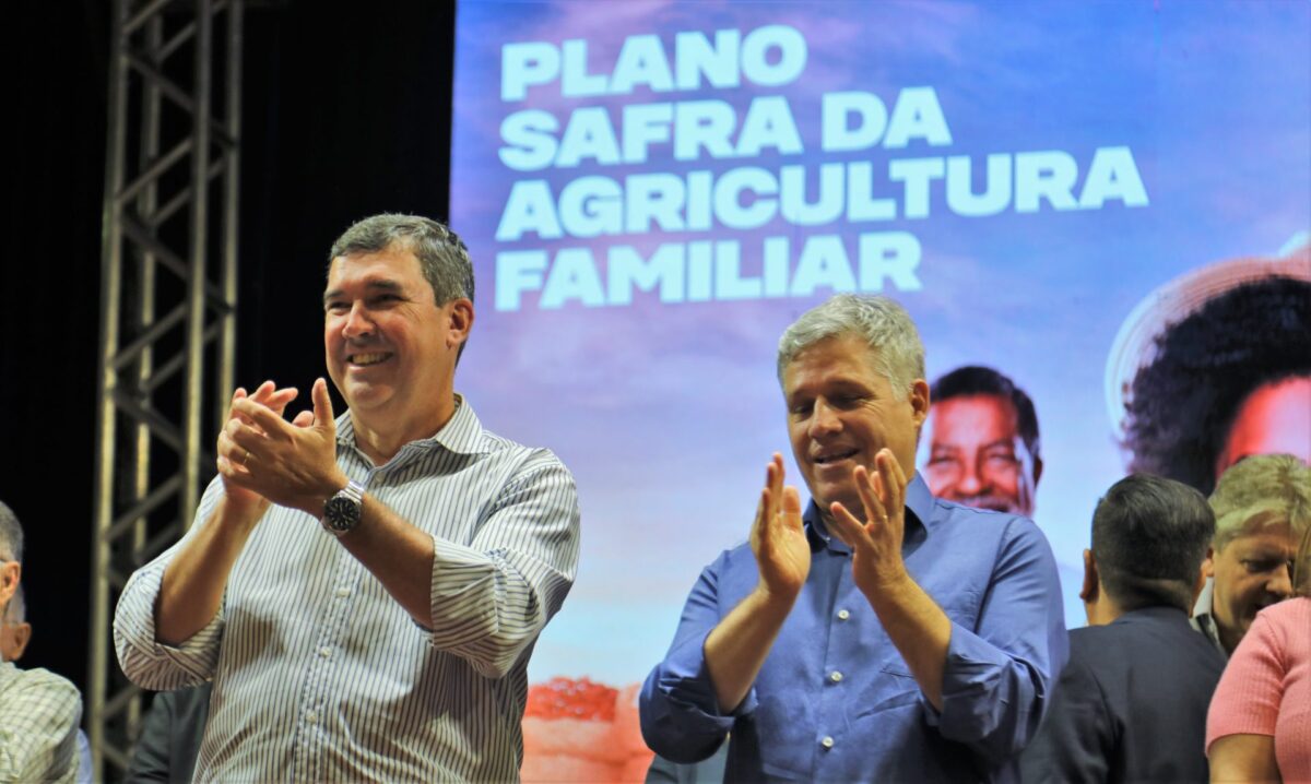 Eduardo Riedel reafirma compromisso com agricultura familiar, que vai receber R$ 400 milhões do Plano Safra