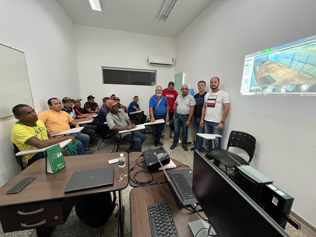 Brasilândia inicia o monitoramento por câmeras nos prédios públicos, Praça Santa Maria e Complexo Esportivo