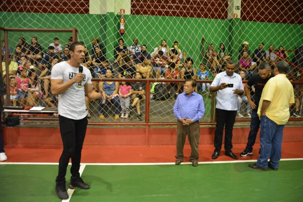 Santa Luzia vence Comercial na partida de abertura do Campeonato Municipal de Futsal Masculino em Bataguassu