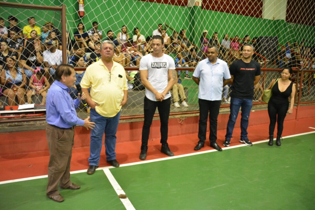 Santa Luzia vence Comercial na partida de abertura do Campeonato Municipal de Futsal Masculino em Bataguassu