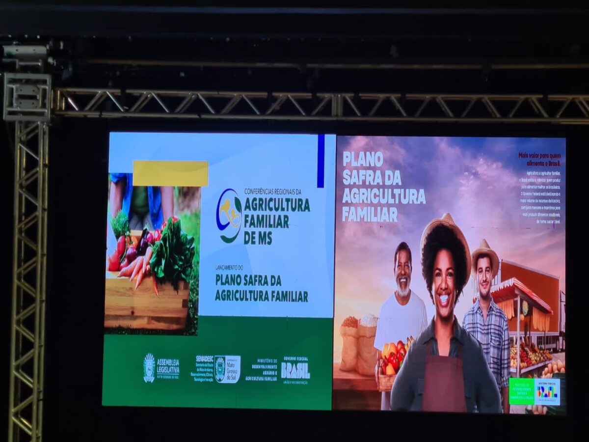 Brasilândia participa do Programa Plano Safra que pretende incentivar ainda mais Agricultura Familiar em MS