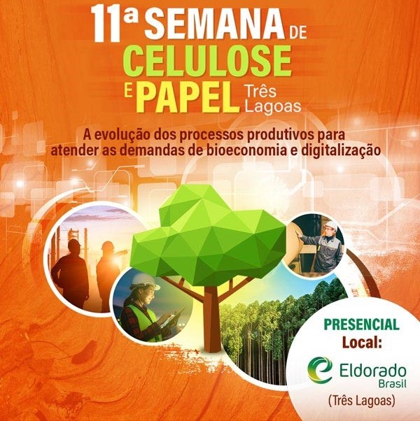 Eldorado Brasil vai sediar a 11ª Semana de Celulose e Papel entre os dias 22 a 24 de agosto