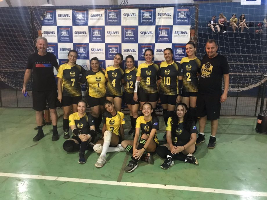 CAMPEONATO DE VOLEIBOL – RHM Dental/Azimute conquista taça de campeão 2023 nos dois naipes