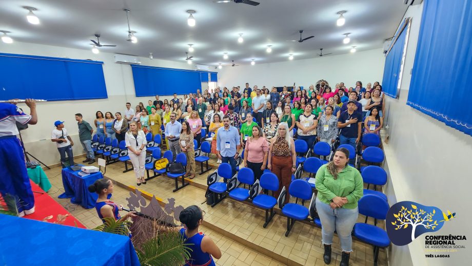 Conferência Regional Bolsão e Leste de Assistência Social reúne 18 municípios em Três Lagoas e traça propostas para o encontro estadual