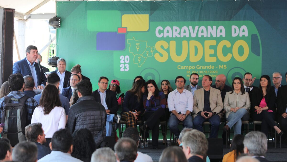 Na Caravana da Sudeco, governador destaca crescimento e bom ambiente de negócios em MS