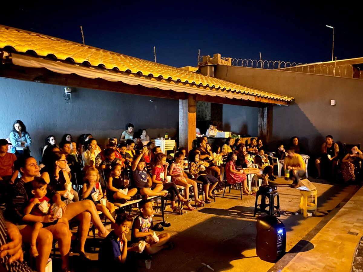 Projeto “Cinema no Bairro” é sucesso em Três Lagoas