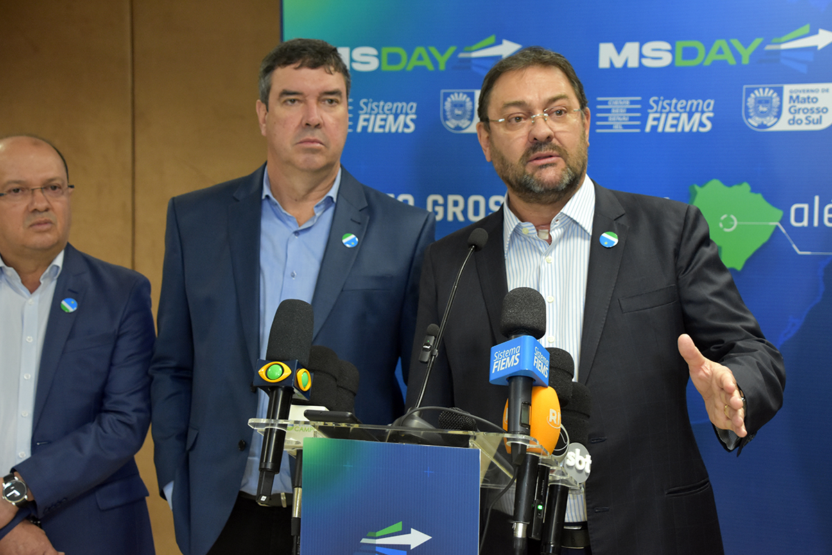 MS Day: Presidente da Fiems e governador de MS apresentam potencialidades do Estado em SP