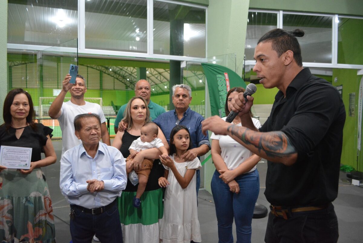 Com investimento de mais de R$ 1 milhão, prefeito Akira inaugura Ginásio Municipal de Esporte “José Luiz de Araújo” – Mazzaroppi