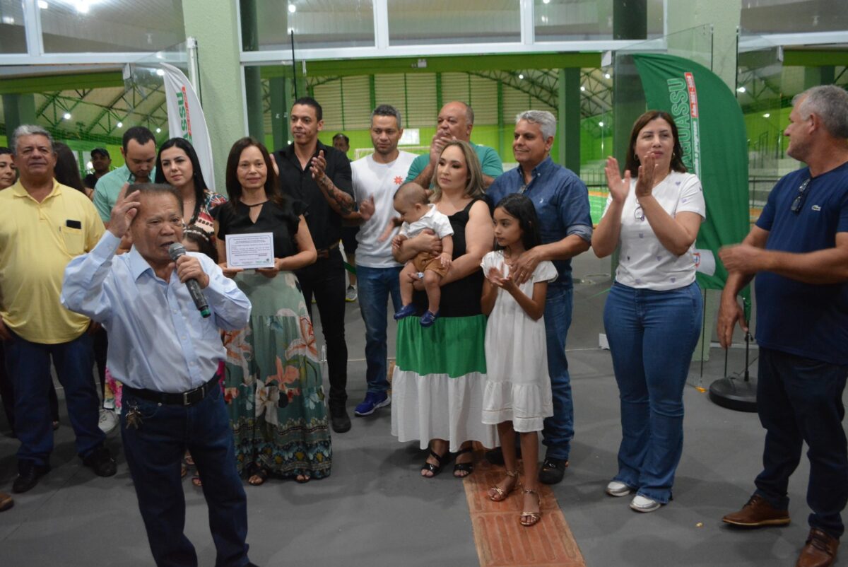 Com investimento de mais de R$ 1 milhão, prefeito Akira inaugura Ginásio Municipal de Esporte “José Luiz de Araújo” – Mazzaroppi