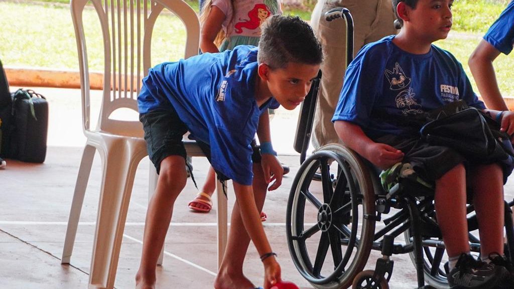 Festival Paralímpico celebra a inclusão de crianças e adolescentes com experiências esportivas