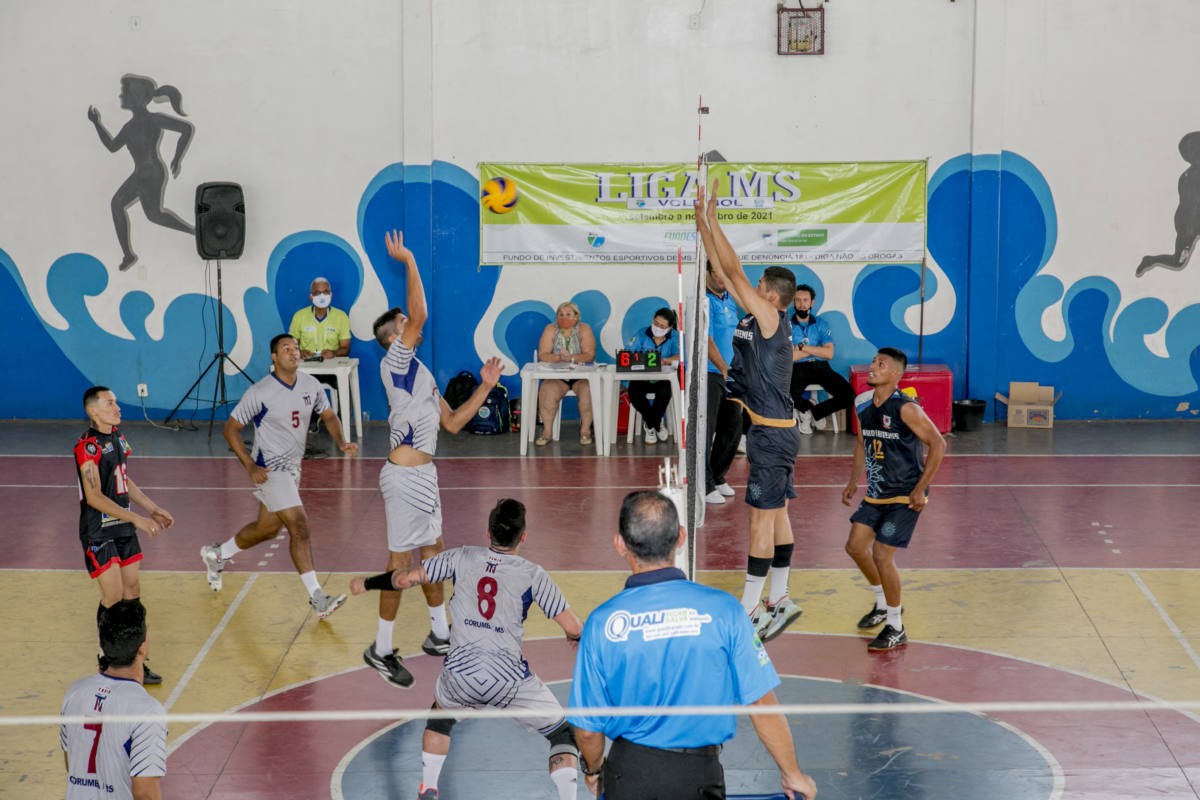 Aquidauana e Mundo Novo abrem a terceira edição da Liga MS de Voleibol