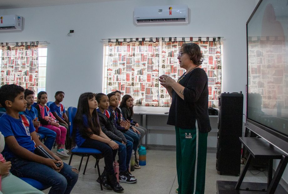 SETEMBRO AMARELO – Saúde promove palestra para alunos do ensino fundamental sobre saúde mental