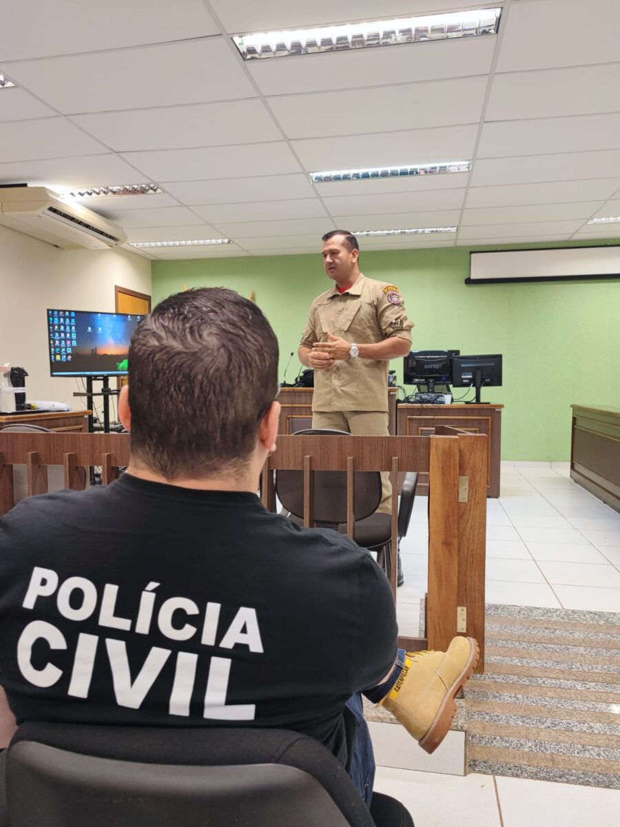 Polícia Civil participa de curso de APH de Combate para policiais civis ministrado pelo 24º Grupamento Bombeiro Militar em Água Clara
