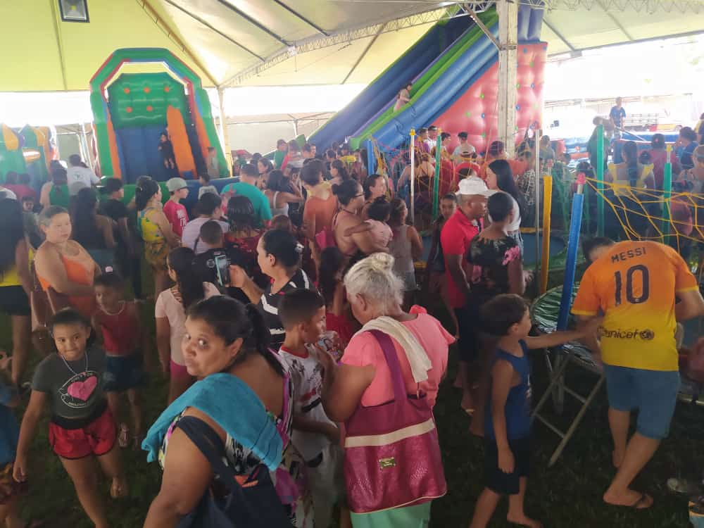 Dia das Crianças em Brasilândia foi comemorado com diversão para toda a família