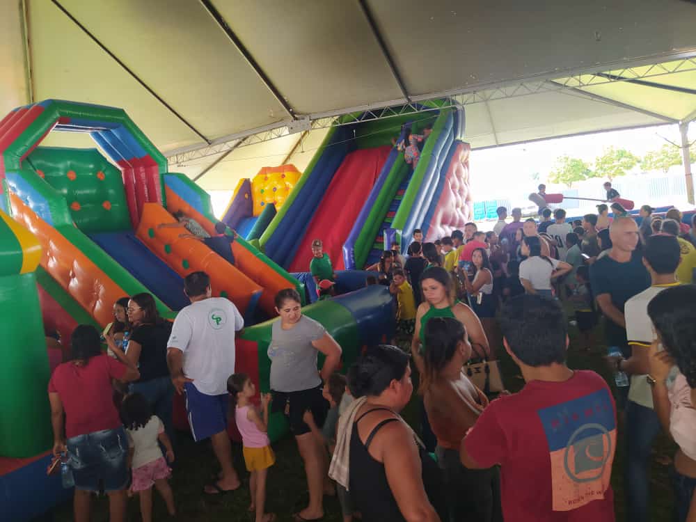 Dia das Crianças em Brasilândia foi comemorado com diversão para toda a família