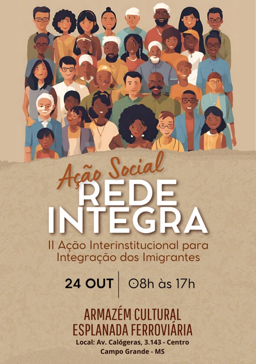 II Ação Interinstitucional para Integração dos Imigrantes será realizada no dia 24 de outubro