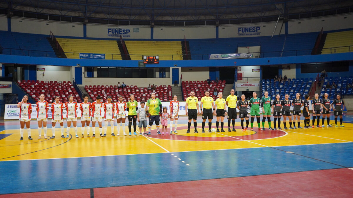 Em jogo eletrizante, Serc/UCDB e Taboão empatam pela Copa do Brasil de futsal feminino