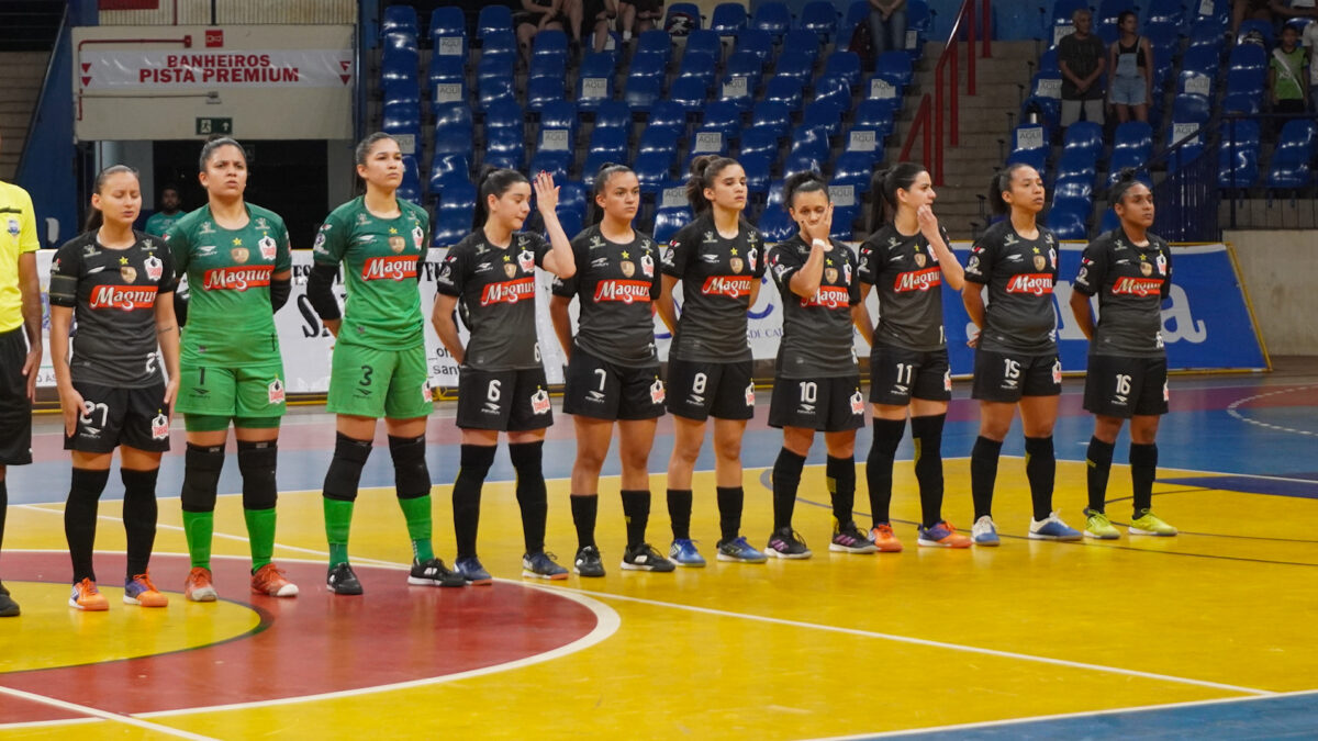 Em jogo eletrizante, Serc/UCDB e Taboão empatam pela Copa do Brasil de futsal feminino