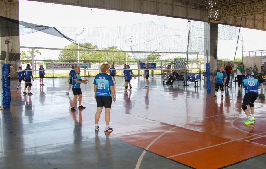 Finais do Jogos da Melhor Idade será nesta terça-feira (3) no Ginásio Eduardo Milanez e Centro de Convivência Tia Nega