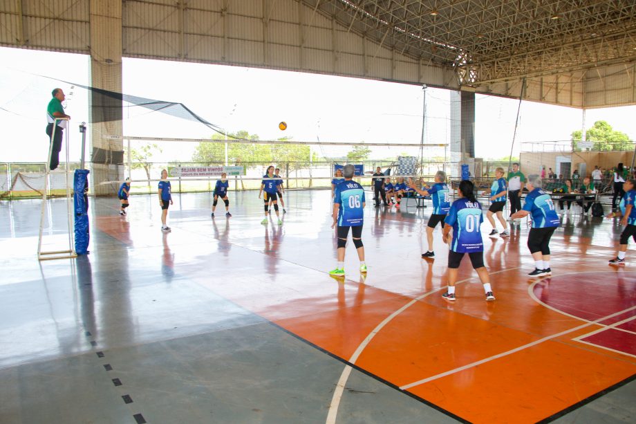 Finais do Jogos da Melhor Idade será nesta terça-feira (3) no Ginásio Eduardo Milanez e Centro de Convivência Tia Nega