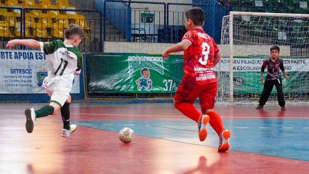 Taça Brasil Sub-10 de Futsal chega à semifinal e agita a sexta-feira no Guanandizão