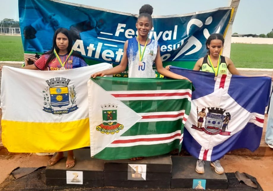 Com 11 medalhas, Três Lagoas foi destaque na 13° Festival Conesul de Atletismo